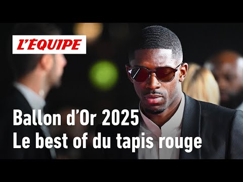 Ballon d'Or 2025 - Ousmane Dembélé, Lamine Yamal, DJ Snake, Ronaldinho : Le meilleur du tapis rouge