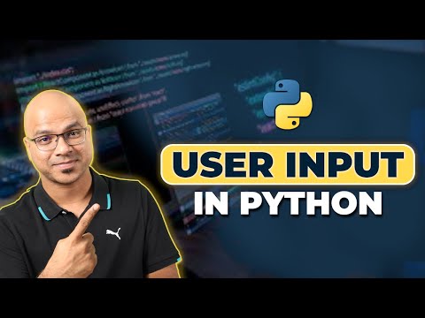 #18 Python Tutorial for Beginners | User input in Python | Command Line Input