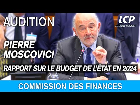 Pierre Moscovici est auditionné à l’Assemblée sur le rapport sur le budget de l’État en 2024