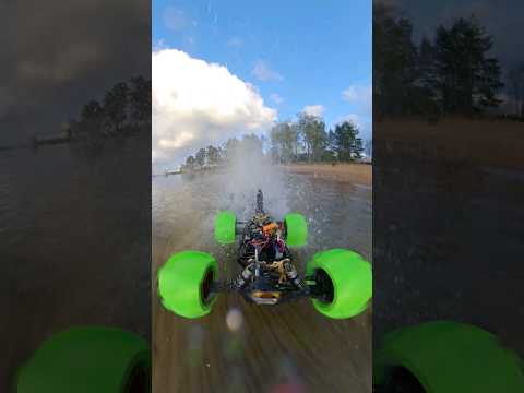 How a 3D Printer Can Make Your RC Car Hydroplane #shorts