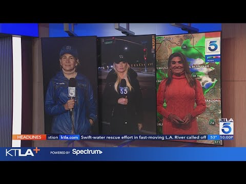 KTLA 5 News Team Coverage: Rain intensifies in Southern California