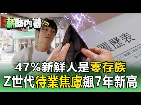 【薪酸內幕】新鮮人怕找嘸工作「投履歷沒下文」！Z世代「待業焦慮」飆7年新高