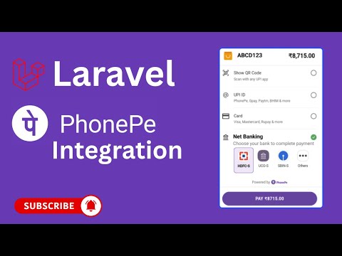 PhonePe Payment Gateway Integration in Laravel | Step-by-Step Guide