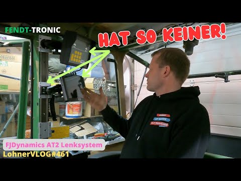LohnerVLOG#461 Fendt Favorit 614 LSA I Fendt-Tronic/ Monitor vom FJD-AT2-Lenksystem montieren I Igus