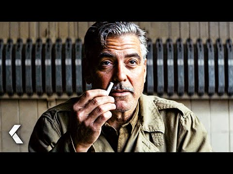 George Clooney Interrogates a Nazi Officer - THE MONUMENTS MEN Clip (2014)