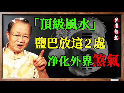 99%的人不知道！曾仕强：鹽巴放“這2個位置”才是頂級風水！放錯了反招惡果！ #易經的智慧#曾仕强 #易經的智慧 #國學 #風水 #招財 #開運 #鹽 #玄關