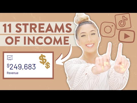 HOW TO MAKE 6-FIGURES AS AN INFLUENCER (Part 2) | 11 Income Stream Ideas For Influencers