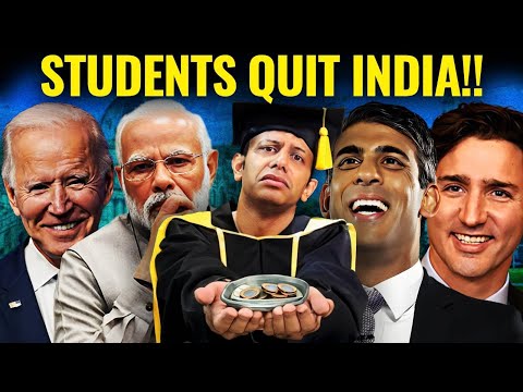 Why are Indian Students Quitting India in Record Numbers? | Akash Banerjee & Adwaith