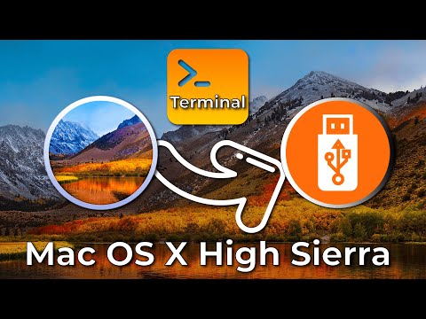 How to create a Bootable USB for Mac OS X High Sierra with Terminal