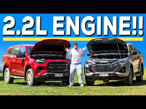 2026 Isuzu MU-X and D-Max (NEW 2.2L) Review: RIP 4JJ3?!