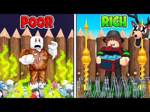 POOR Base Vs RICH Base In 99 Nights In The Forest!