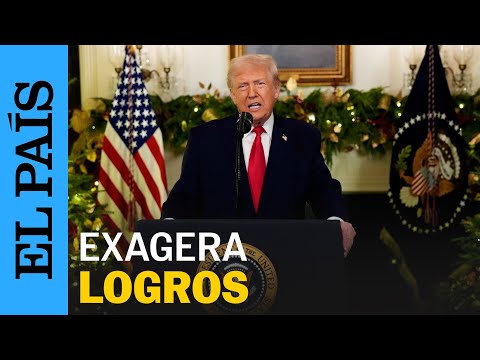 Trump exagera en un discurso a la nación los logros de su primer año