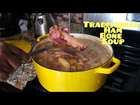 My Traditional After Christmas Ham Bone Soup