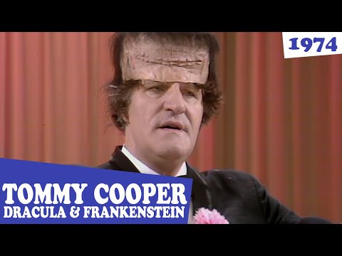 Tommy Cooper 1974   Dracula meet the Bride of Frankenstein