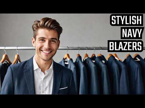 Navy Blazer Combos That Make Men Look Effortlessly Attractive