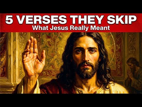 5 Bible Verses Pastors Don’t Preach — What Jesus Really Meant