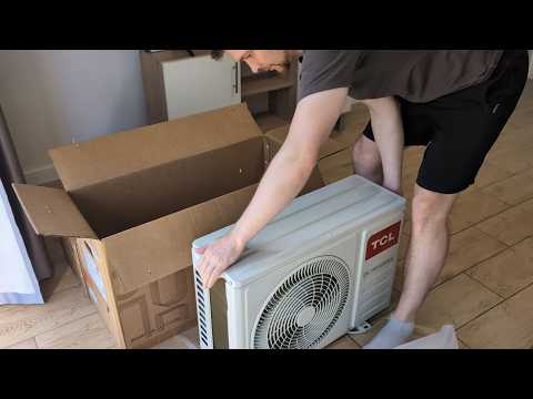 Решаю 2 проблемы комнат на чердаке одним кондиционером!