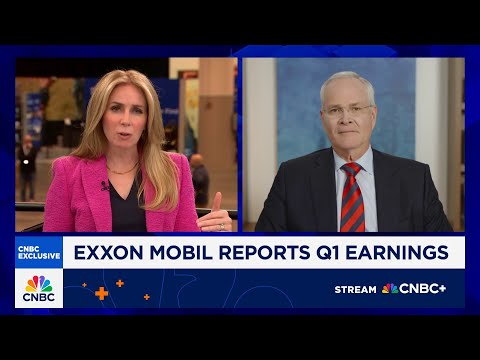 Exxon Mobil CEO on Q1 results: We're prepared to handle market turbulence today and going forward