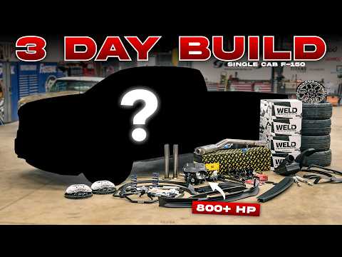 FULL BUILD: 800+ HP Supercharged Single Cab F150