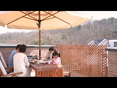 SUB) 이케아로 완성된 타운하우스 테라스 꾸미기