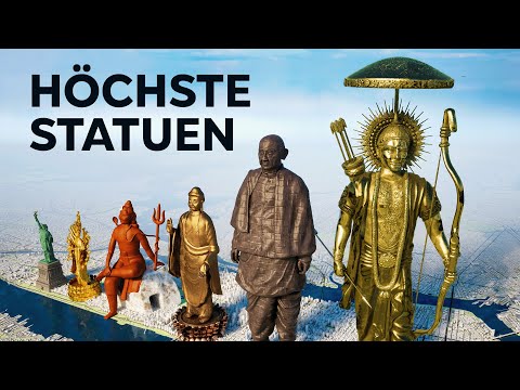 Die größten Statuen der Welt (3D-Vergleich)