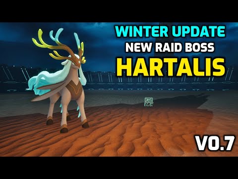 Palworld: Hartalis - New Raid Boss! First Fight v0.7