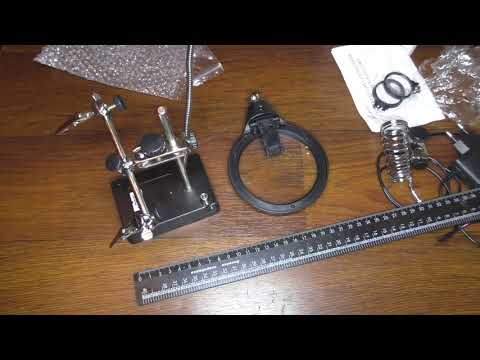 Did you scold me? Here you go, a third hand for soldering, gentlemen.