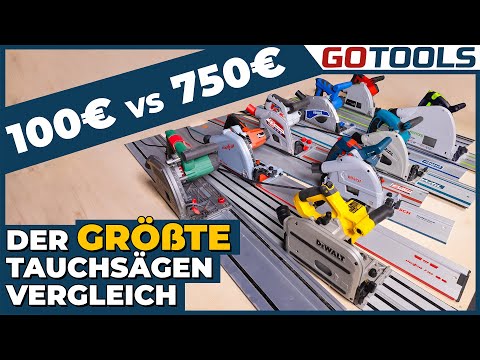 Die Beste Tauchsäge der Welt! Der große Tauchsägen (mit Kabel) Vergleich! Mit Verlosung!