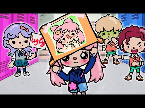 I Hide Beauty Face In New School | Toca Life Story | Toca Boca