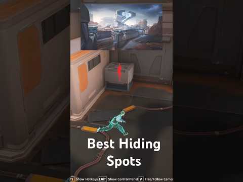 The Best Hiding Spots in Strinova #Strinova  #StrinovaGuide