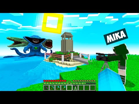 🇺🇦 SURVIVAL IN THE MUTANT WORLD OF EL GRAN MAYA IN MINECRAFT! BUCKY AND MICA MINECRAFT