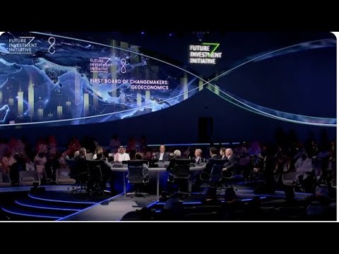 Board of Changemakers: H.E. Al-Rumayyan, Cha, Fink, Schmidt, Schwarzman & others at #FII8