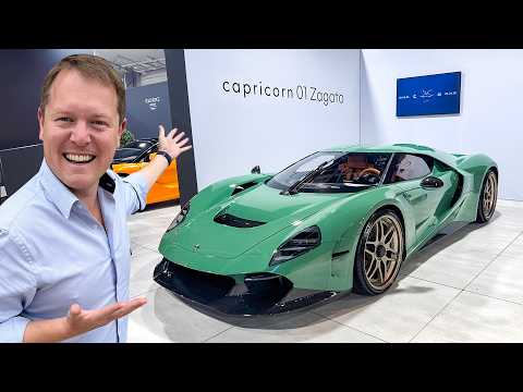 New CAPRICORN 01 ZAGATO! First Look at 5spd Manual, 900hp V8 Hypercar