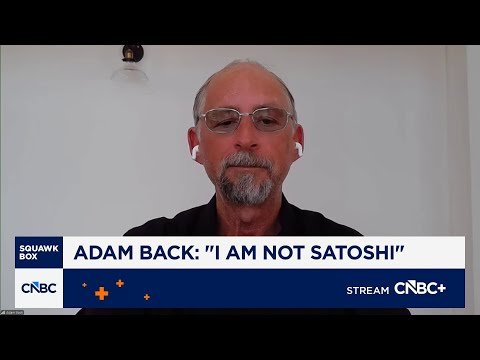 'I am not Satoshi,' says Adam Back on bitcoin creator theory