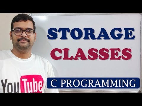 53 - STORAGE CLASSES - C PROGRAMMING