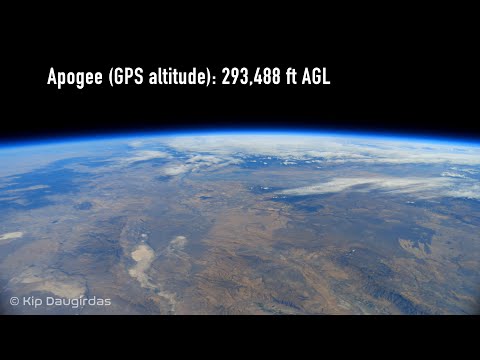56 Miles (90 km) Above Earth - Successful Amateur Rocket Launch