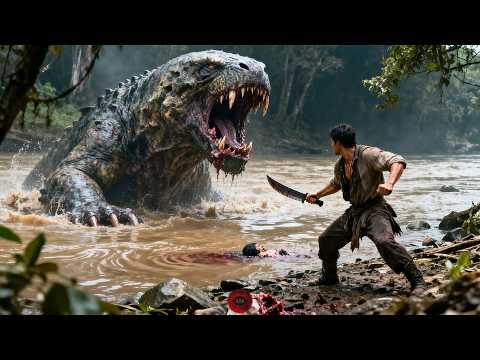 River monster devours villagers, bloody battle for survival