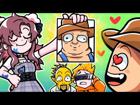 Friends Draw Each Other in Roblox 🎨