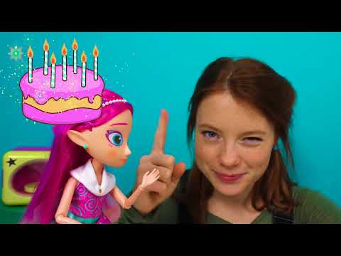 Вкусняшки - чай, печенье, торты, зефирки - накрываем стол и играем в куклы Фееринки