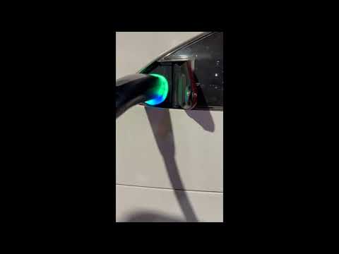 Tesla Model S - Rainbow Supercharging UNLOCKED! #tesla #supercharger #supercharging #models