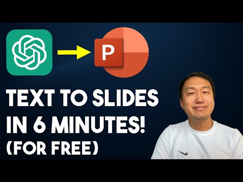 How to create a Powerpoint with ChatGPT in 6 minutes [2025]