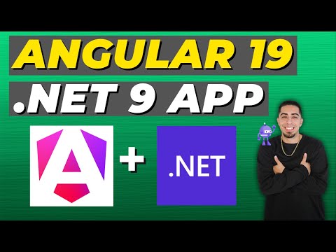 How to create a Angular 19 .NET 9 Web App!