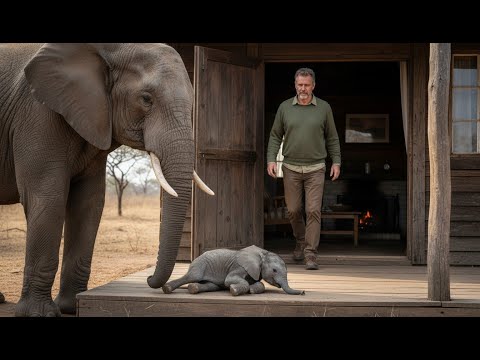 A Crying Elephant Brought Her Dying Baby Elephant To This Man Then The Unbelievable Happened