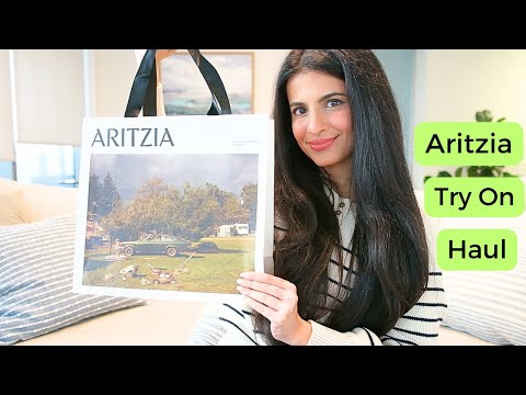 Aritzia Haul Try-On Haul 2024