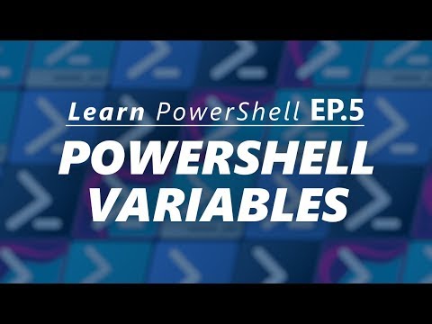 Working With PowerShell Variables