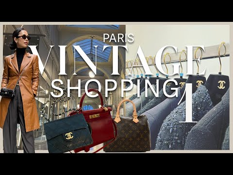 [English sub] Shopping & Browsing Vintage Stores in Paris