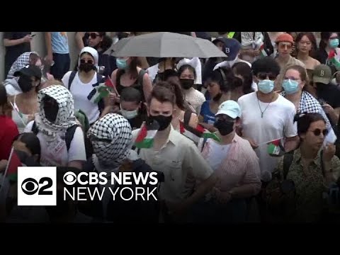 Columbia University begins suspending students still at encampment