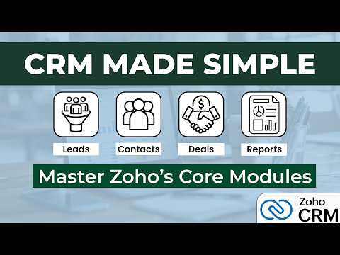 How to USE Zoho CRM for Beginners || CRM For Everyone Training
