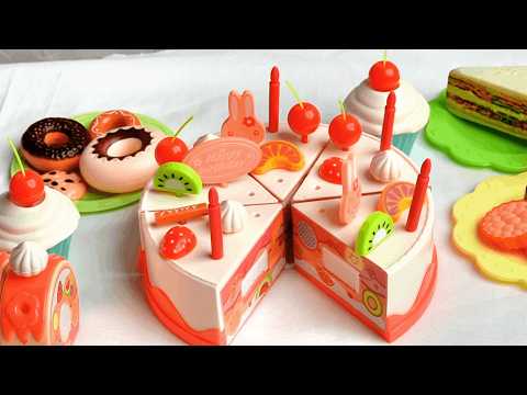 Learn Colors, Shapes, and Numbers with a Birthday Cake 🎂Party! Toy Learning Video for Toddlers