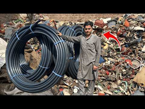 Amazing Process of Recycling Plastic Scrap to Make New Plastic Pipes